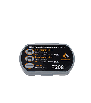 MTL Fused Clapton Coil 2 In 1 F208