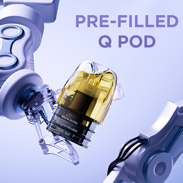 PRE FILLED Q POD